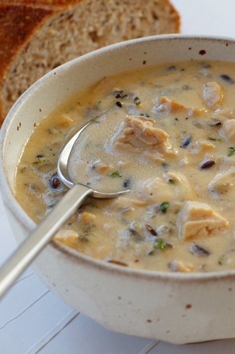 Creamy Chicken &amp; Wild Rice Soup &ndash; Cabot Creamery