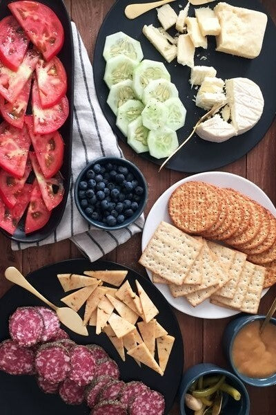 gourmet cheese platter