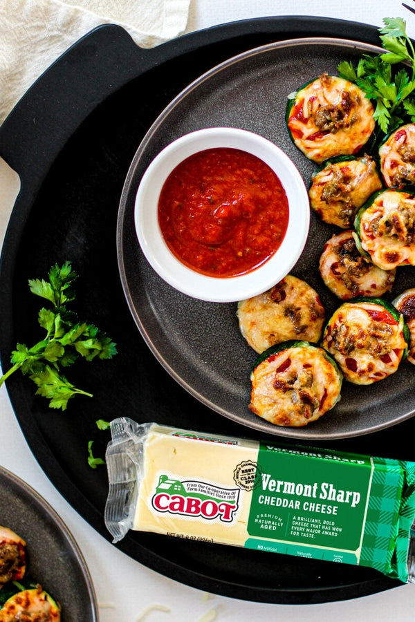 Low Carb Zucchini Pizza Rounds
