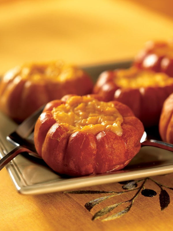 Pumpkin Souffle with Habanero Cheddar