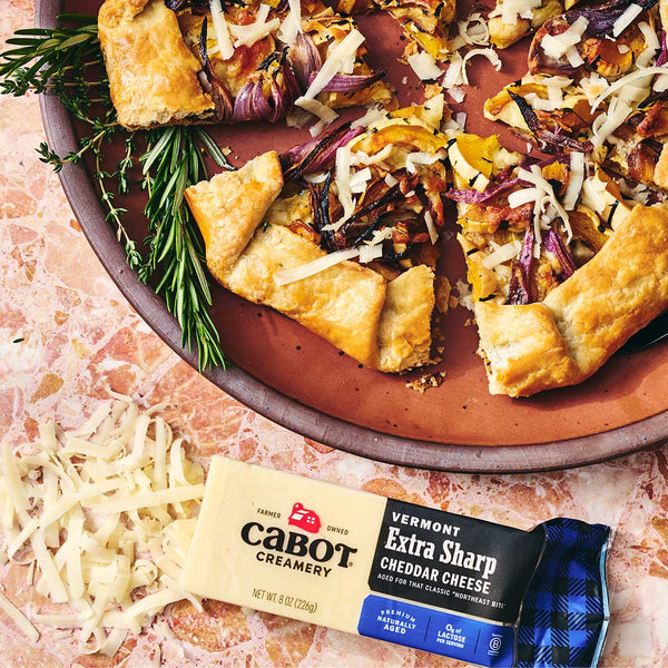 Delicata & Cheddar Galette