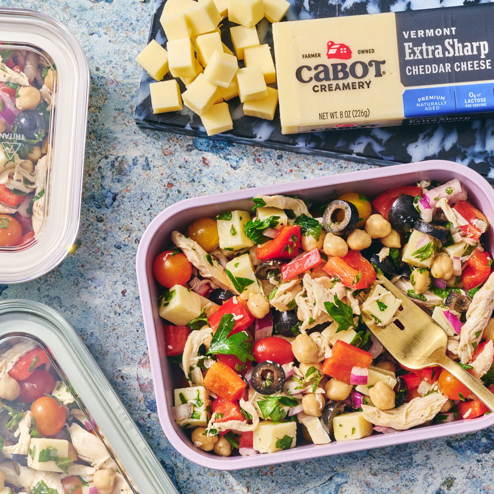 Mediterranean Chicken-Chickpea Salad &ndash; Cabot Creamery