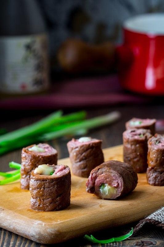 Beef Negimaki | Steak and Scallion Rolls