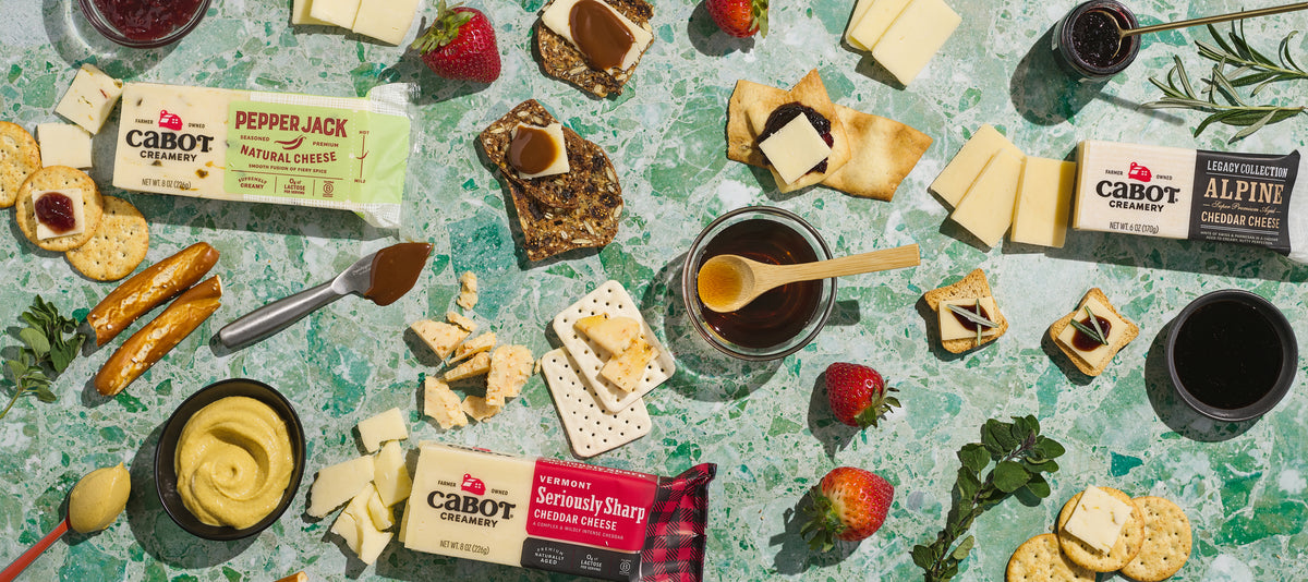 Get Creative with Cheese and Spread Pairings