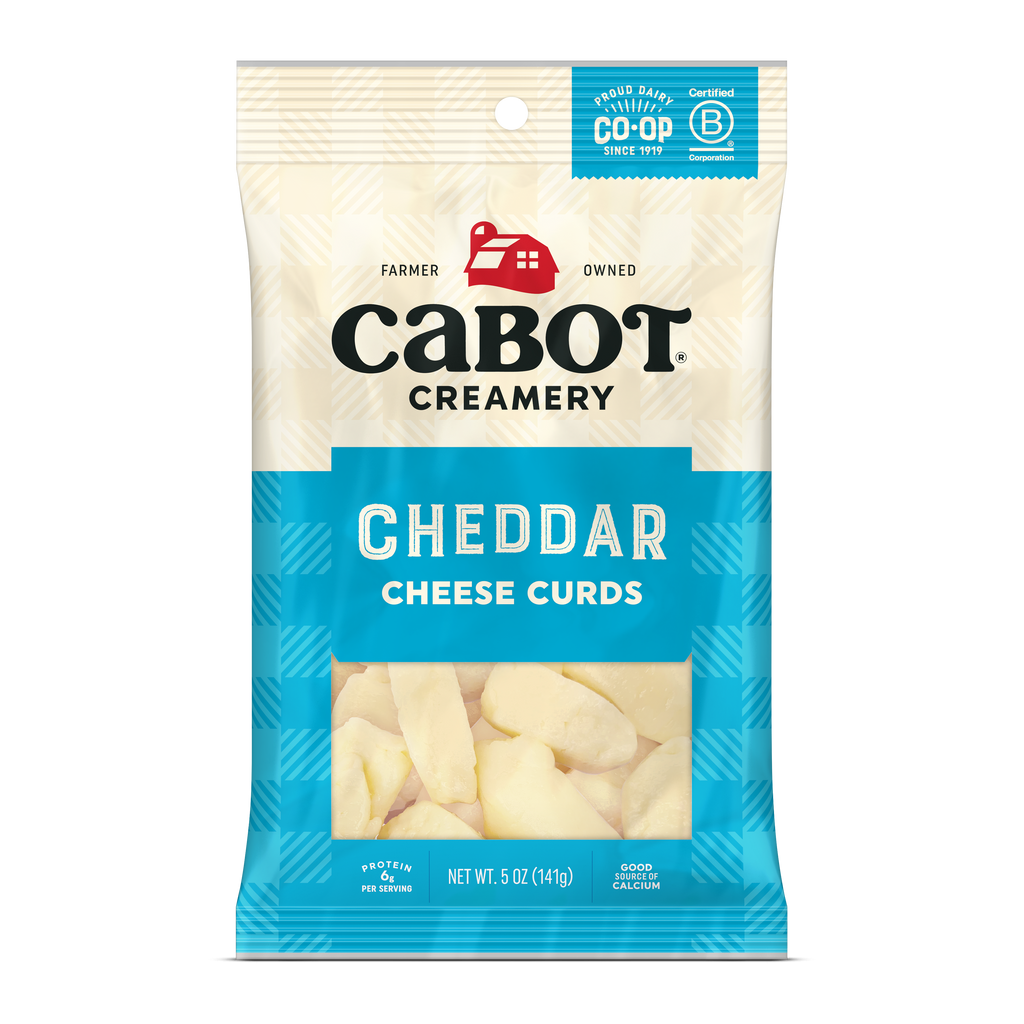 Plain Cheddar Cheese Curds Cabot Creamery