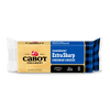 An 8 oz (226g) block of Cabot Creamery Extra Sharp Yellow Cheddar Cheese, in blue, black, and yellow packaging; farmer-owned, premium, naturally aged, and lactose-free.