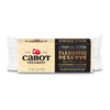 A 6 oz (170g) pack of Farmhouse Reserve Cheddar Cheese by Cabot Creamery offers creamy, lactose-free extra sharp cheddar. Part of the Farmers Legacy Collection, it features a premium aged label and the Legacy Collection mark.