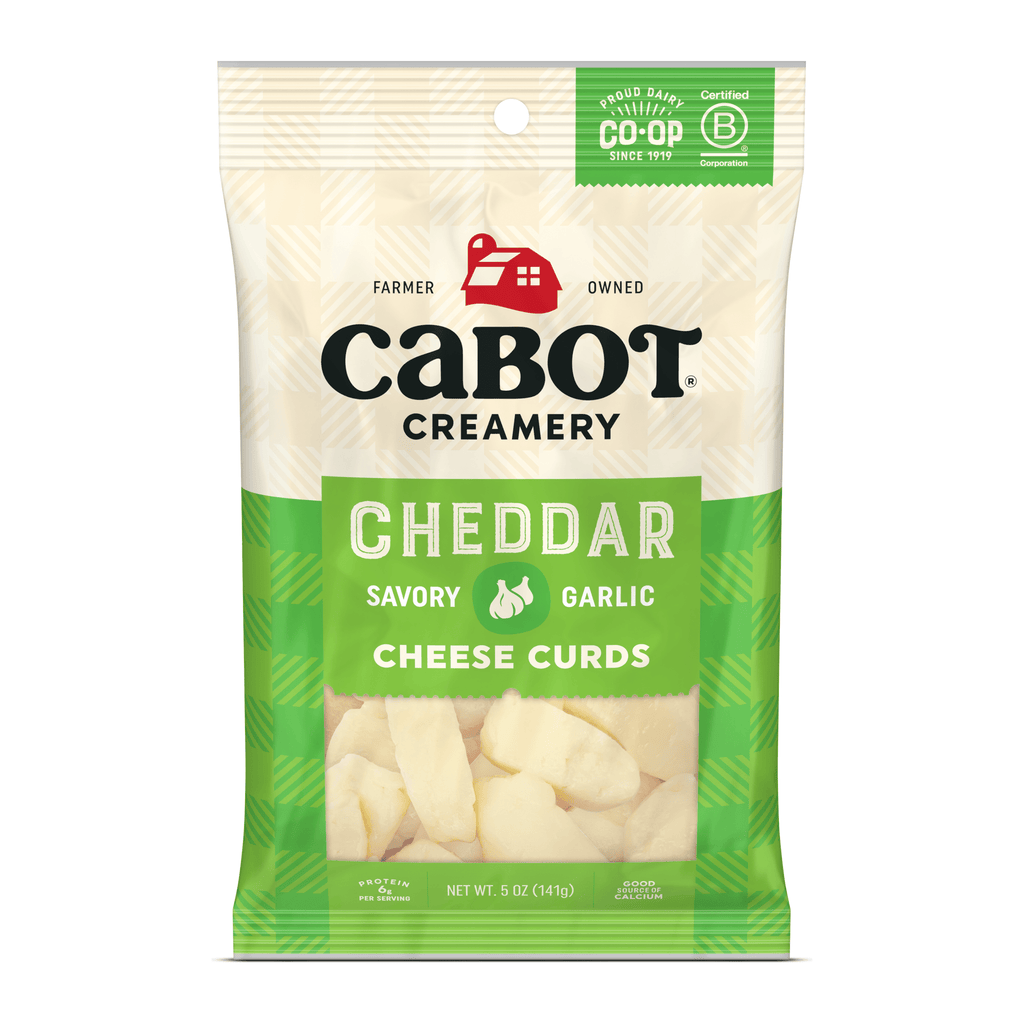 Savory Garlic Cheddar Cheese Curds Cabot Creamery