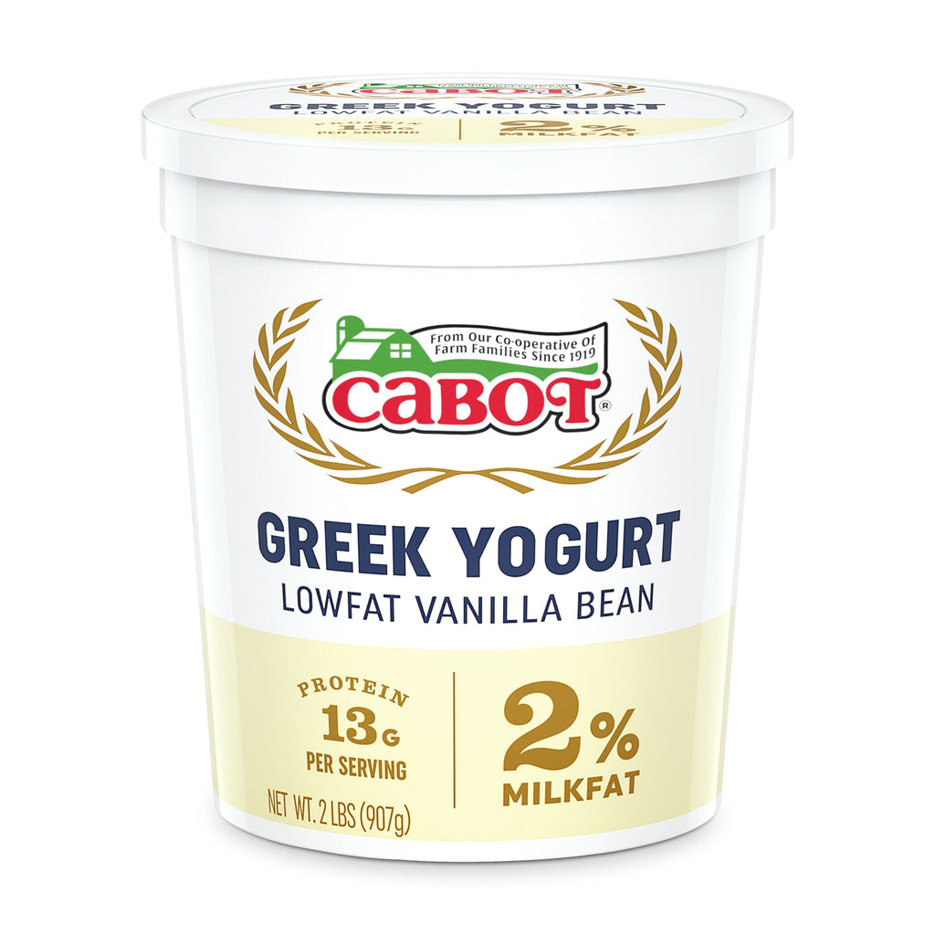 Lowfat Vanilla Bean Greek Yogurt Cabot Creamery