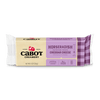 Cabot Creamery Horseradish Cheddar Cheese, 8 oz (226g), comes in purple and beige packaging. It’s a pasteurized process gourmet cheese, premium flavored with mild heat, and is lactose free.