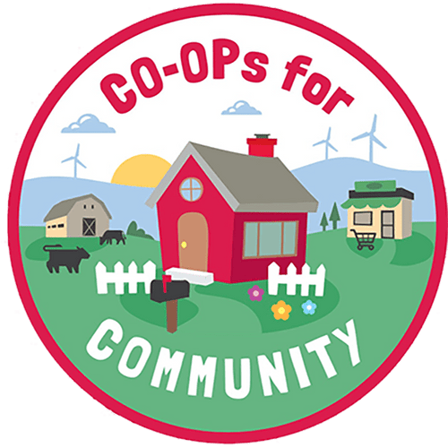 Co-ops for Community Sticker