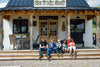 Elm Farm, Farm store kids sitting on steps