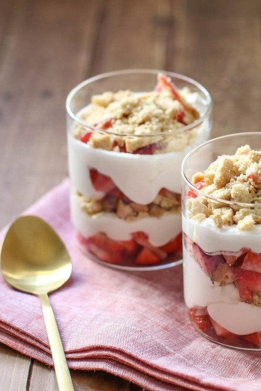 Strawberry Shortcake Yogurt Parfait