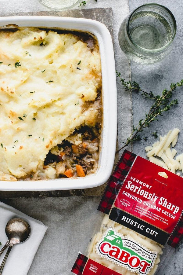 Shepherd’s Pie with Cheddar Cheese Crust