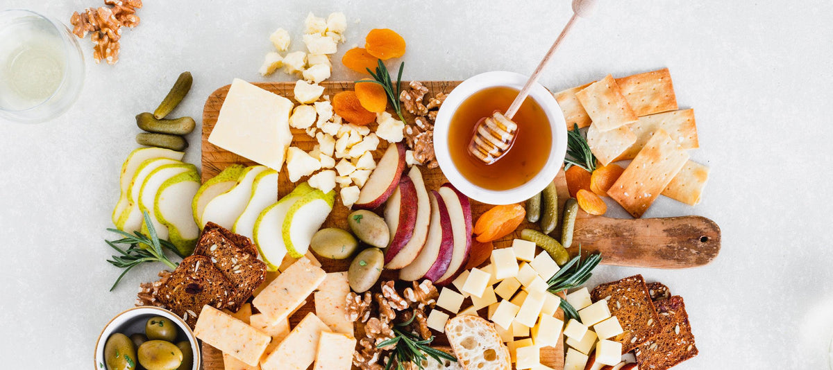 A Lactose-Free Cheeseboard for Game Day