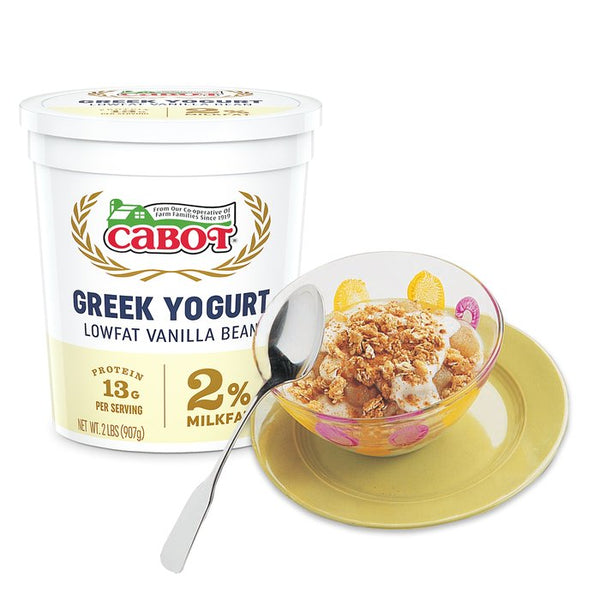 Apple Pie in a Bowl with Cabot Greek Yogurt