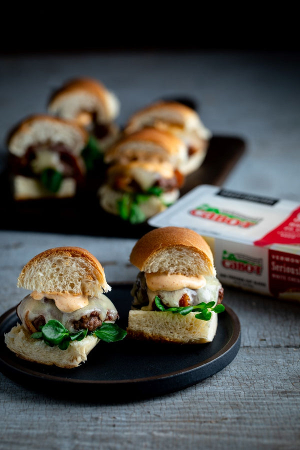 Bacon Cheeseburger Sliders