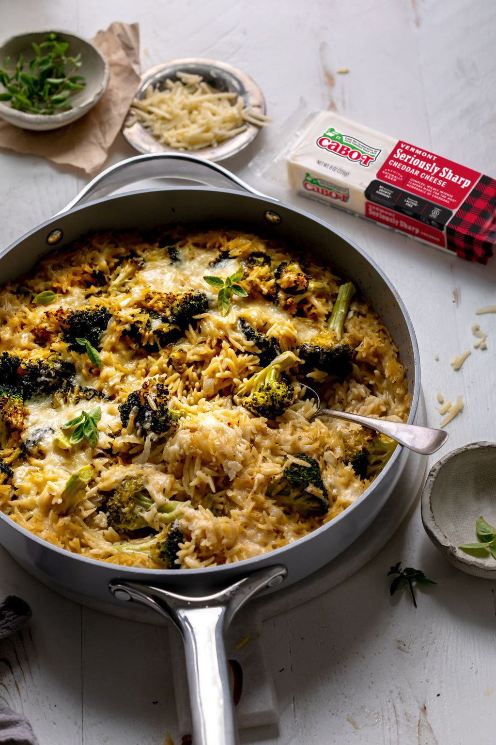 Broccoli Cheddar Orzo – Cabot Creamery