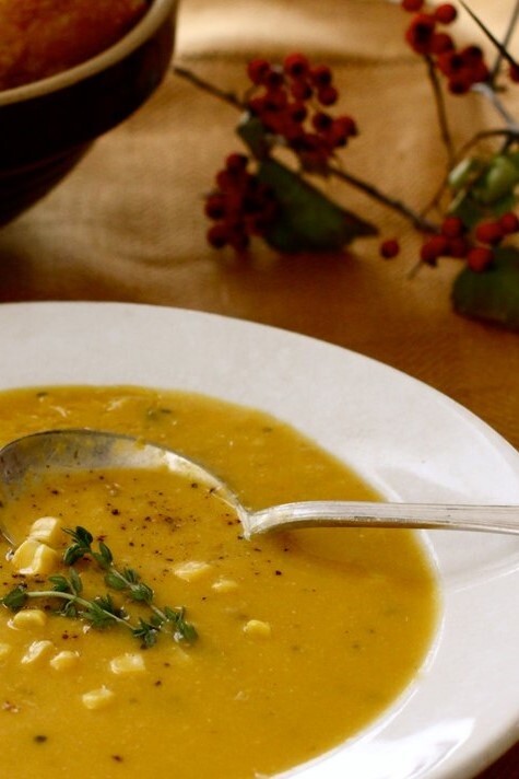 Butternut Squash & Corn Bisque