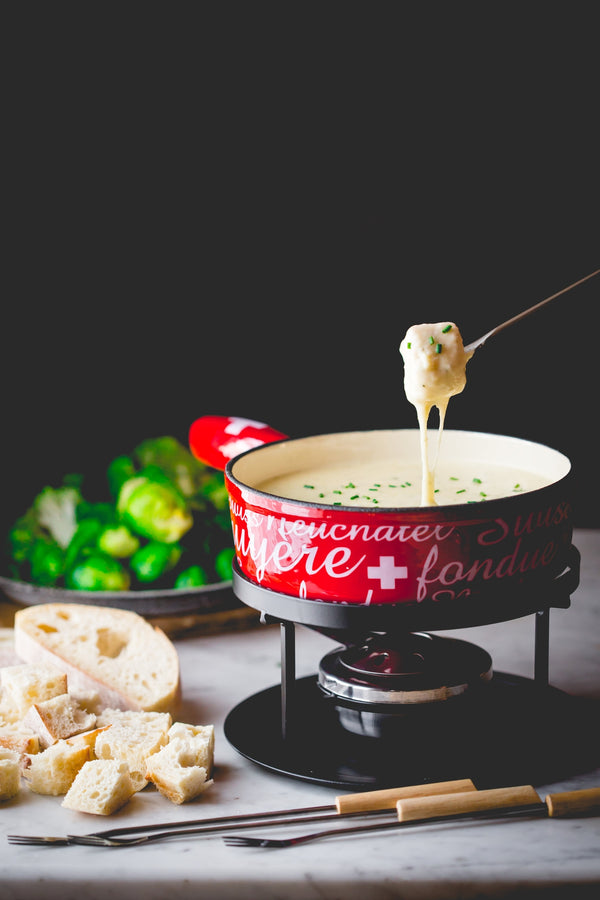 Cabot Cheddar & Goat Cheese Fondue