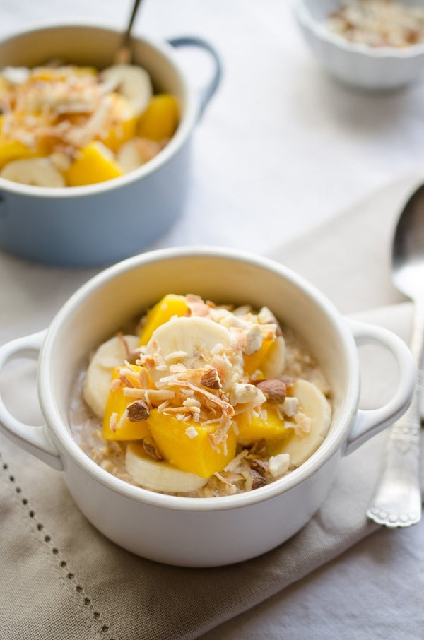 Chai Mango Banana Oatmeal