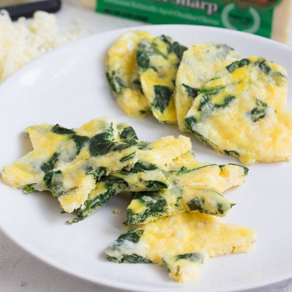 Cheddar Spinach Egg Bites