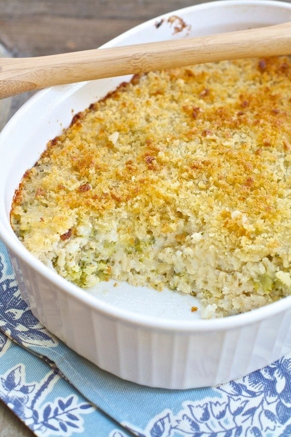 Cheesy Broccoli & Rice Casserole