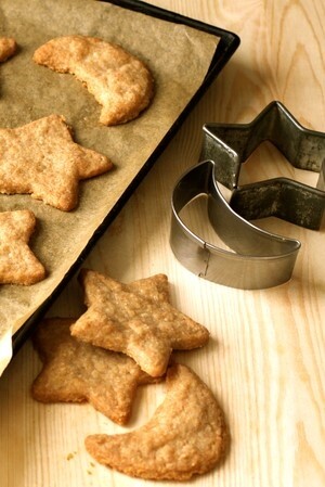 Cheesy Constellation Crackers (Treats for your Dog)