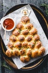 Cheesy Pull Apart Holiday Tree Rolls