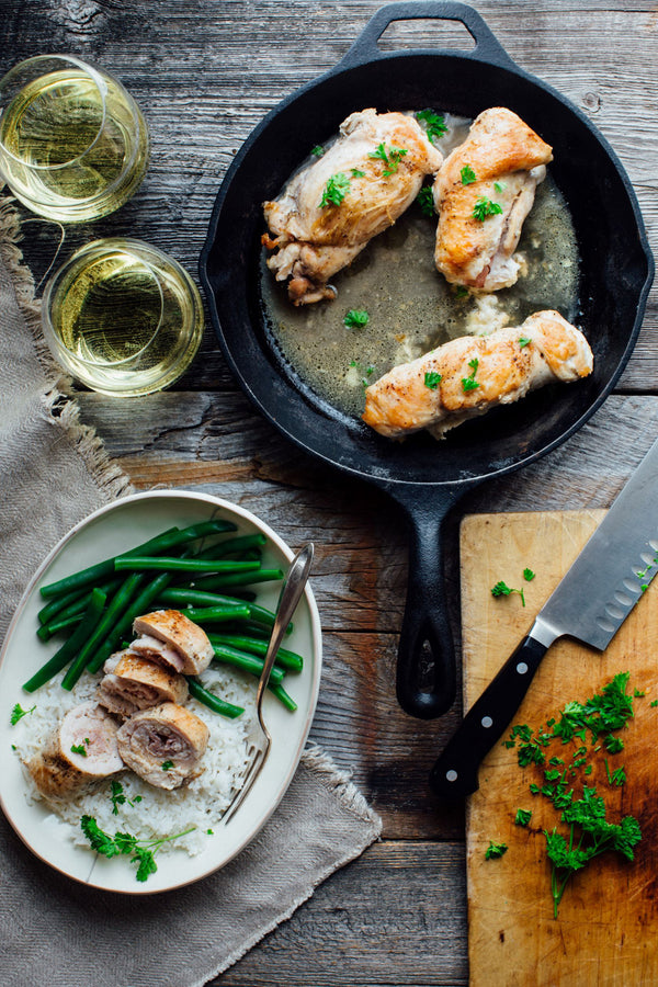 Chicken Cordon Bleu with Cabot Monterey Jack