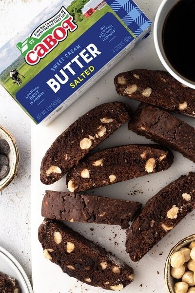 Chocolate Hazelnut Biscotti