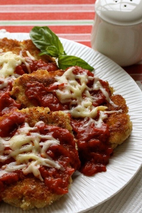 Crispy Cheesy Chicken Parmesan