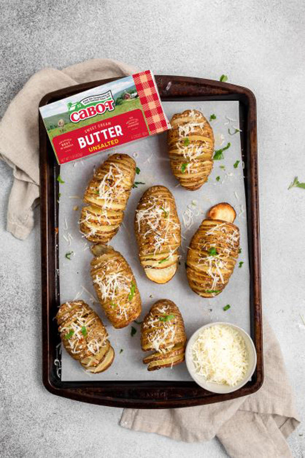Garlic Butter Roasted Potatoes