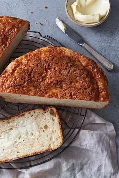 Grill Baked Cheesy Bread
