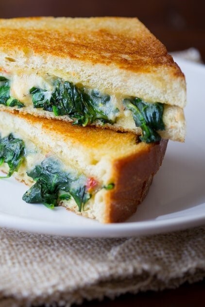 Grilled Cheese Florentine