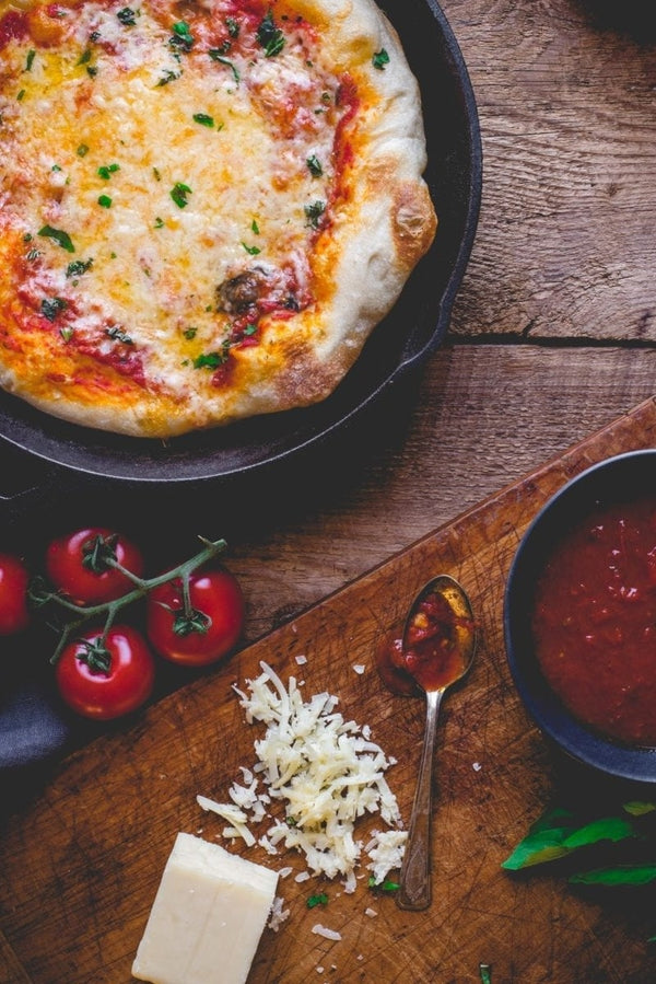 Grilled Margherita Pizza