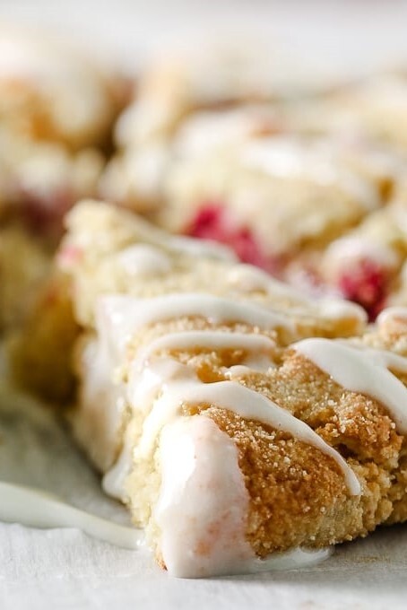 Low Carb Raspberry Scones