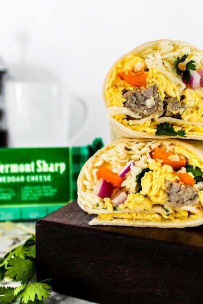 Make Ahead Breakfast Burritos