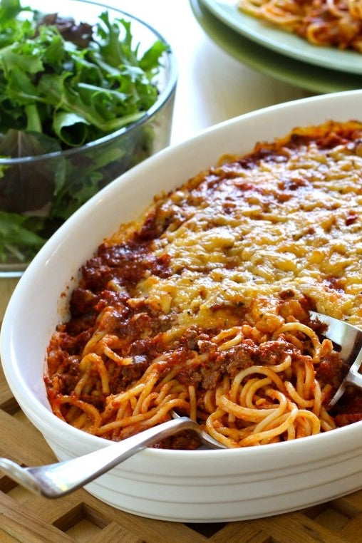 Make-Ahead Spaghetti Pie