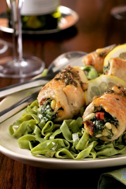 Mediterranean Turkey Roll-ups