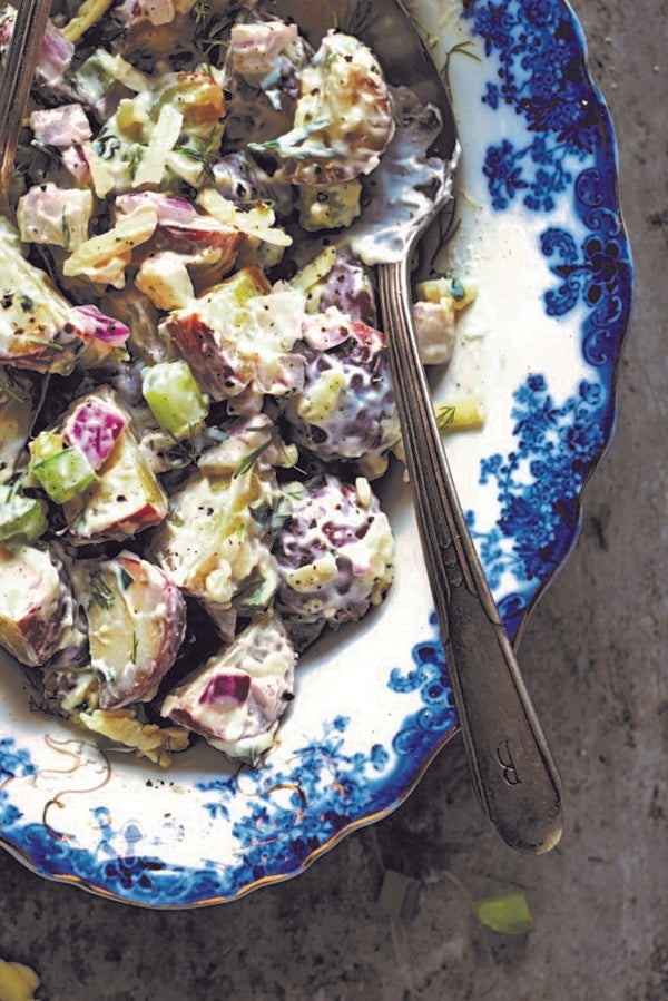New England Potato Salad with Cabot Horseradish Cheddar