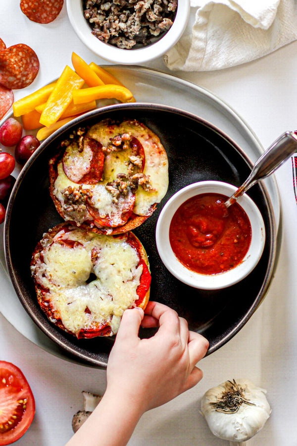 Pizza Bagels