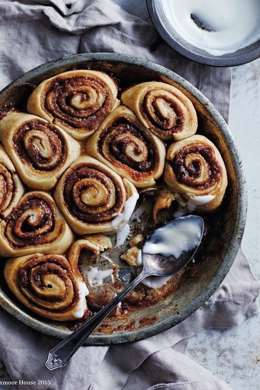 Quick Maple-Cinnamon Rolls
