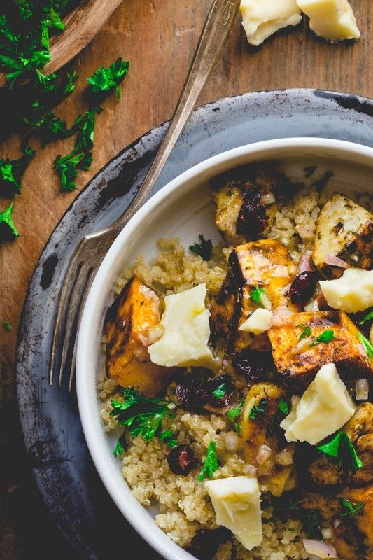 Roasted Roots Power Bowl with White Oak Cheddar