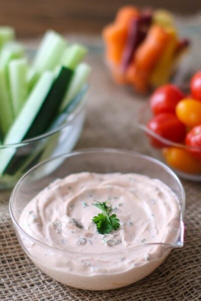 Sriracha & Herb Greek Yogurt Dip