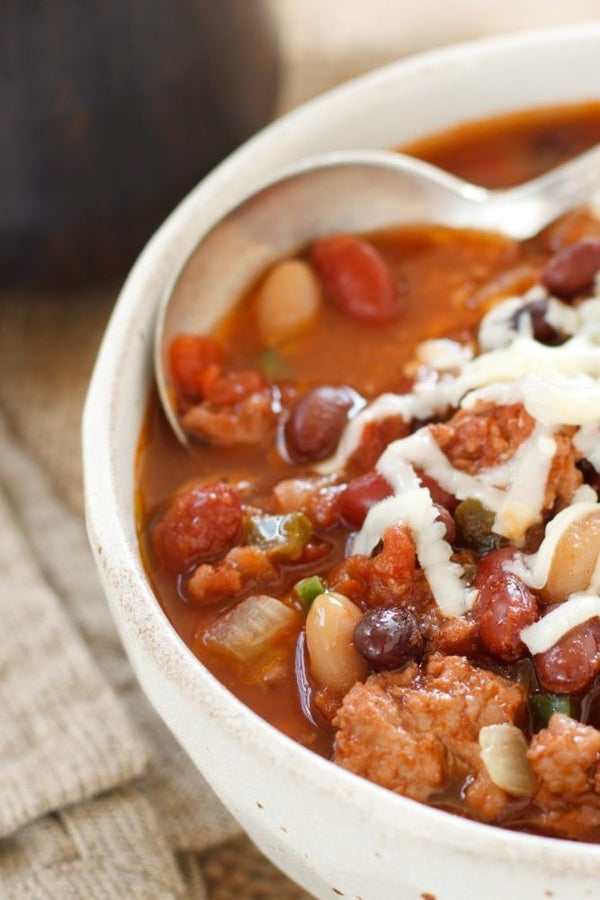 Sweet & Spicy Mixed Bean Chili