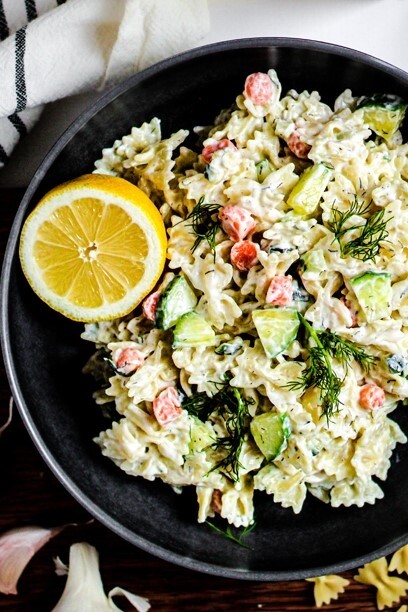 Tzatziki Pasta Salad