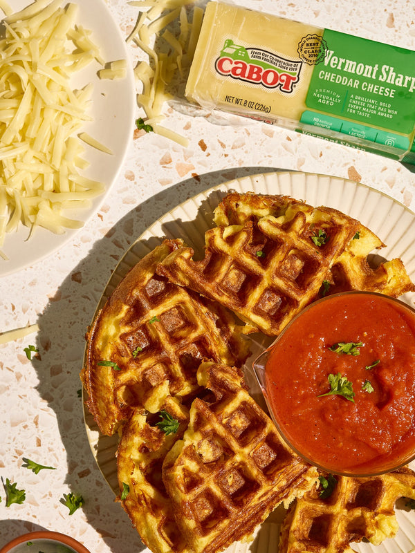Savory Cheesy Waffle aka a Chaffle