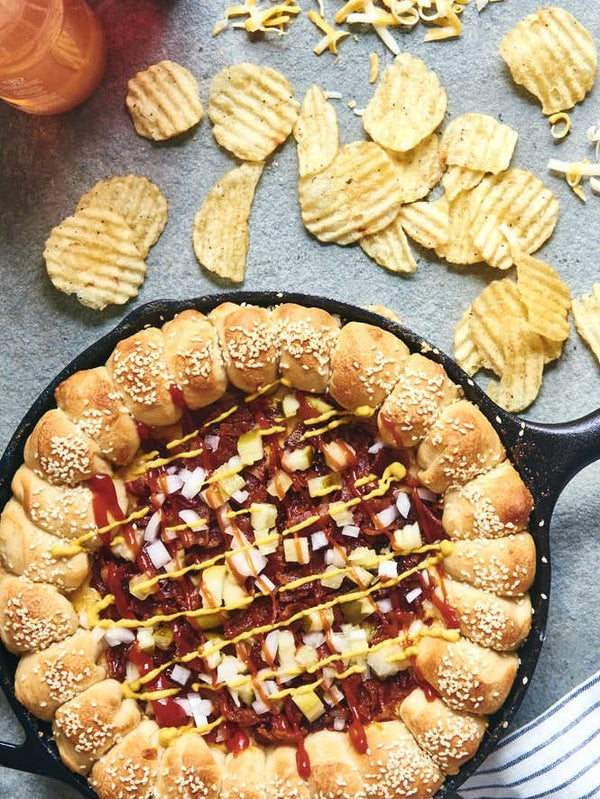Bacon Cheeseburger Skillet Dip
