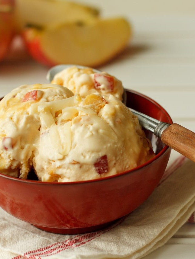 Caramel Apple & Cheddar Ice Cream